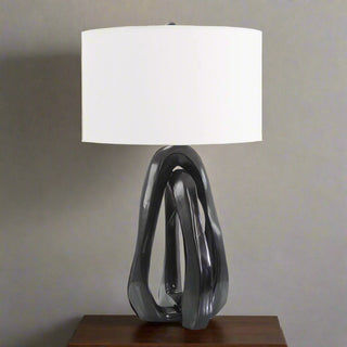 John Richard Terrene Table Lamp, Black JRL-10867