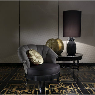 “CONCHIGLIA” UPHOLSTERED ARMCHAIR