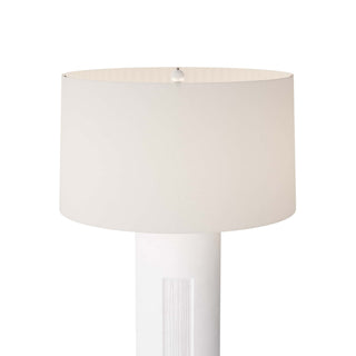 Wyatt Lamp - Elegant Indoor Lighting with Rolled Edges and Hardback Shade