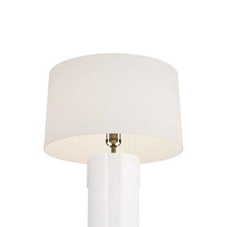 Wyatt Lamp - Elegant Indoor Lighting with Rolled Edges and Hardback Shade