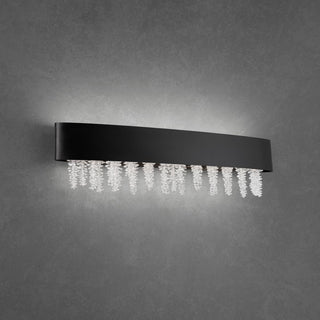Soleil LED 27 inch Polished Nickel Bath Vanity & Wall Light, Schonbek Signature