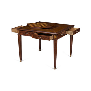 Mahogany Game Cocktail Table