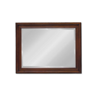 Aston Court Antique Mahogany Rectangular Mirror