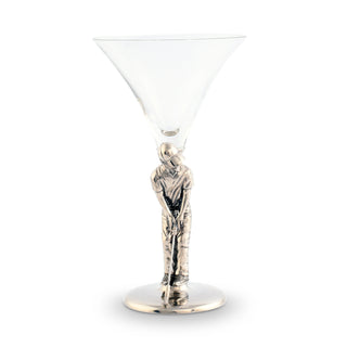 Golfer Cocktail Glass