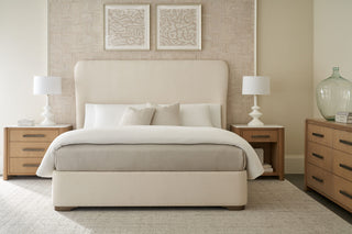 Theodore Alexander ESSENCE UPHOLSTERED US KING BED TA83056.1CLK