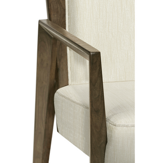 Modern Gatsby Arm Chair - Walnut Finish | JC Modern Dining Chair Collection