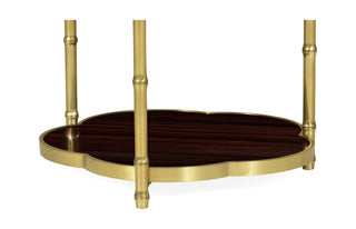 竹製 3段エンドテーブル