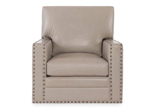 Maitland Smith Uph RA2273-S-QUA-TAU - Grantham Swivel Chair - Taupe Upholstery