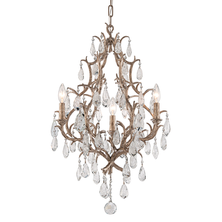 Amadeus 8 Light 36-1/2" Wide Chandelier with Crystal Accents