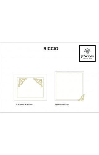 Riccio Placemat sets