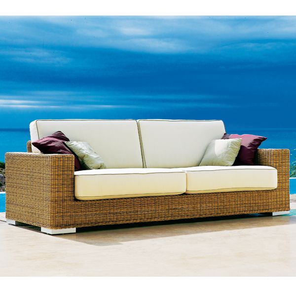 GOLF OUTDOOR WICKER LOVESEAT AND SOFA