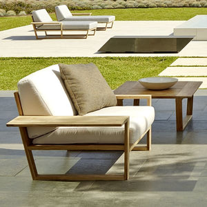 LINEAL TEAK SOFA AND CHAIR COLLECTION