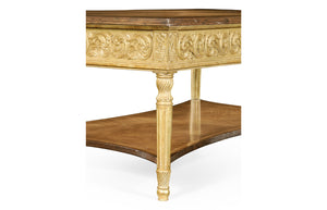 Louis XIV Style Rectangular Coffee Table