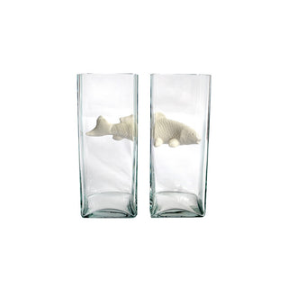 NO LIMIT Double Vase White