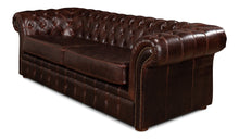 Load image into Gallery viewer, Piccadilly 3 Seat Sofa, Club Leather