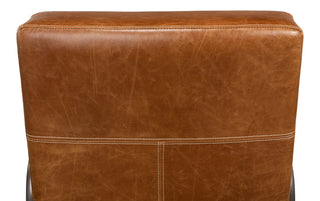 Beverly Hills Chair, Cuba Brown Leather [28890]