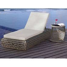 Load image into Gallery viewer, DYNASTY CHAISE IN GREY WICKER