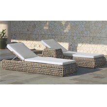 Load image into Gallery viewer, DYNASTY CHAISE IN GREY WICKER