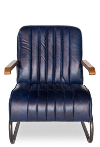 Bel-Air Arm Chair, Blue