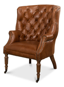 Welsh  Leather Chair