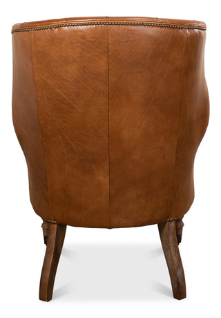 Welsh  Leather Chair