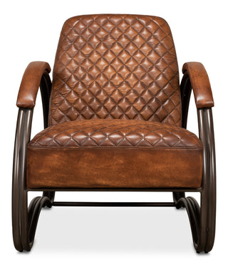 Montmartre Chair, Carter Brown Leather