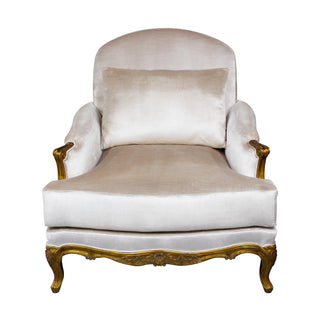 FRENCH LOUIS XV STYLE ARM CHAIR  by Jansen