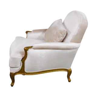 FRENCH LOUIS XV STYLE ARM CHAIR  by Jansen