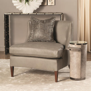 Severn Lounge Chair-Grey Leather  7.20215