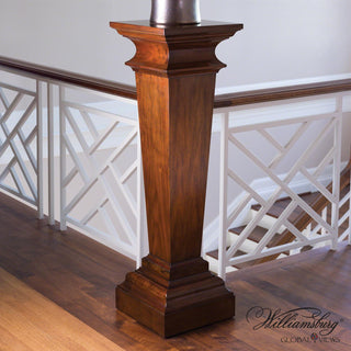 YORK PEDESTAL-WALNUT