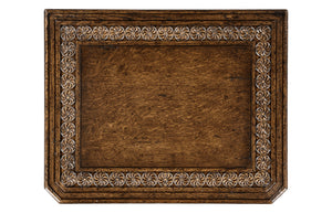 Tudorbethan Dark Oak Side Table with Slide 494470-TDO