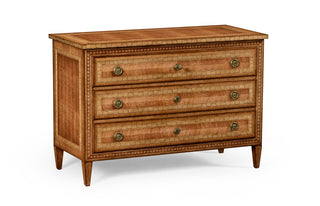 Satinwood Directoire Large Chest of Drawers