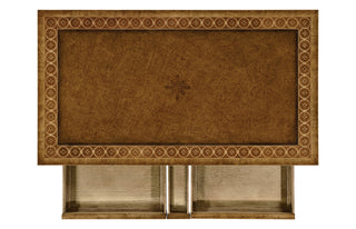 Napoleon III style bureau plat with fine inlay 495008-SAM