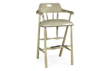 Load image into Gallery viewer, Smokers Style Grey Oak Bar Stool 495887-BS-GYO