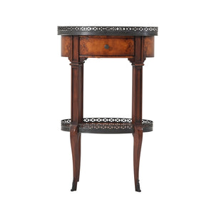 Delicate and Pierced Accent Table