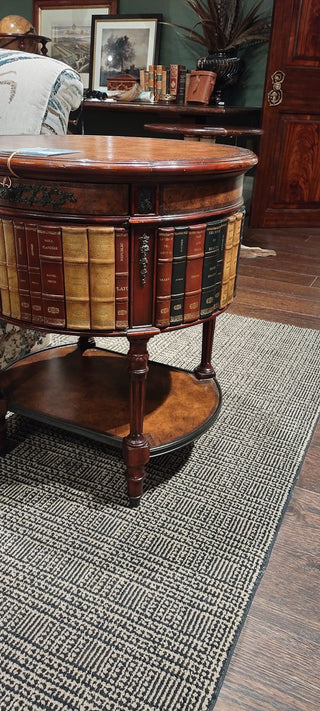 LOUIS XVI LIBRARY SIDE TABLE