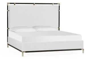 Campaign Style Ebonised Oak US King Bed 500251-USK-EBO-DCOM
