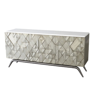 Triangle Cabinet-Silver