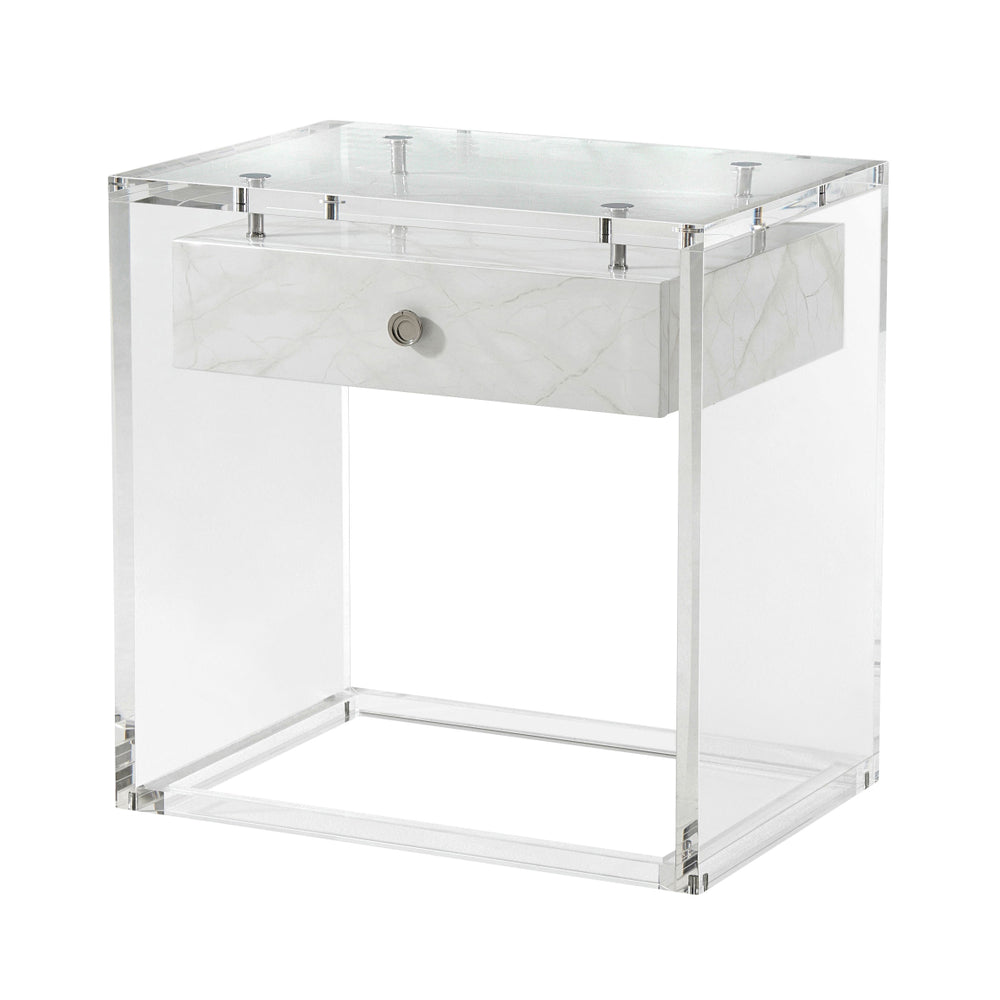 GENERATION (FAUX CARRARA) SIDE TABLE Fine Furniture Purchasing