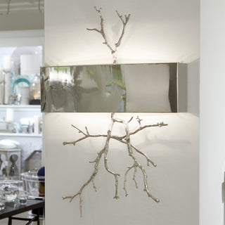 Twig Wall Sconce-Nickel