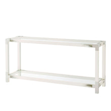 Load image into Gallery viewer, CUTTING EDGE CONSOLE TABLE (LONGHORN WHITE) 5302-117