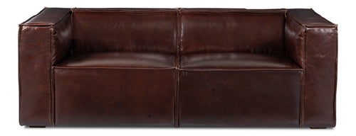 Harland Sofa, Dark Brown Leather