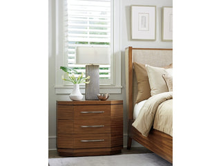 Lexington BARNES NIGHTSTAND WITH THREE LARGE DRAWERS Kitano Collection