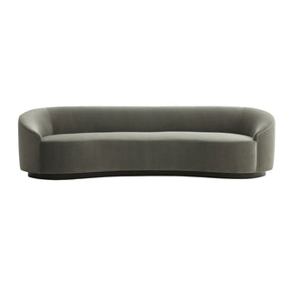 TURNER SOFA SHARKSKIN VELVET GREY ASH  8032