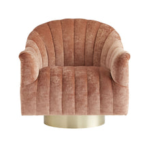 Load image into Gallery viewer, SPRINGSTEEN CHAIR DUSTY ROSE VELVET SWIVEL  8138