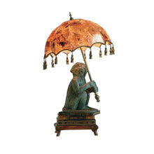 Load image into Gallery viewer, maitland smith monkey lamp, 8141-17