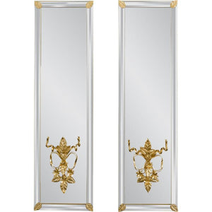 Maitland Smith SET/2 MIRROR WITH RIBBON ACCENTS