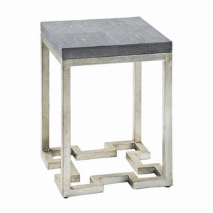 Maitland Smith 8292-36 - GEOMETRIC CHARCOAL ACCENT TABLE