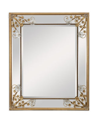 8353-28 - Golden Murano Mirror