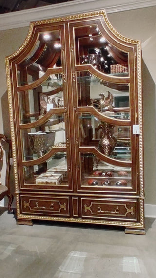 Maitland Smith  88-0409 - MAJORCA DISPLAY CABINET (MAJ09)